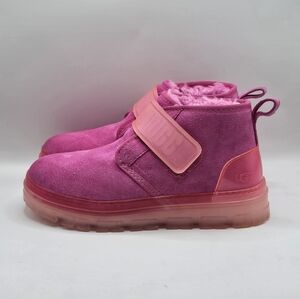 UGG Neumel Clear Chukka Hot Pink Boots
